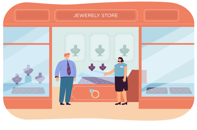 Gold Retail Store